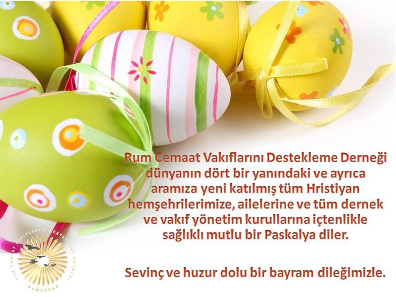 Paskalya bayramı kutlama mesaji