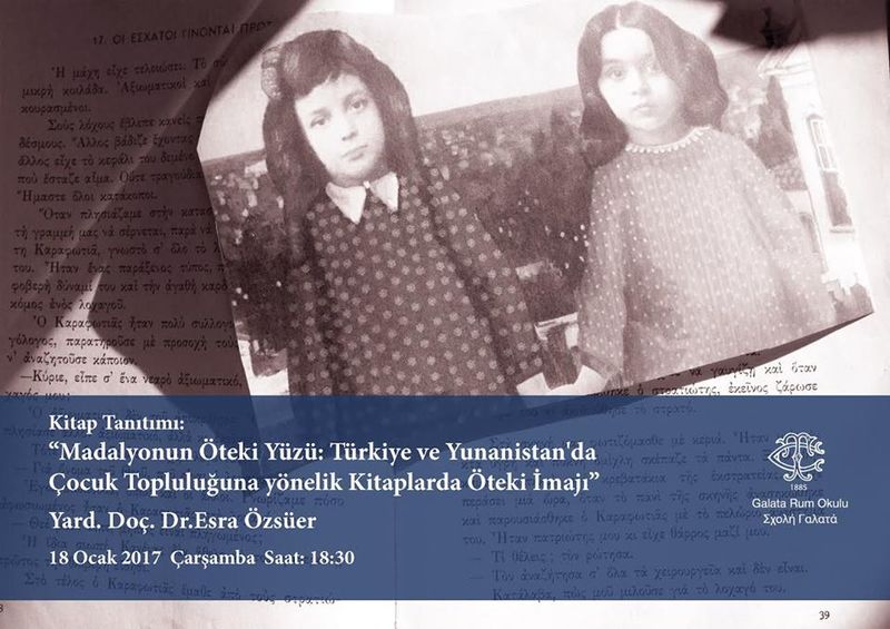 Kitap Tanıtımı: ''Madalyonun Öteki Yüzü: Türkiye ve Yunanistan'da Çocuk Topluluğuna yönelik Kitaplarda Öteki İmajı''