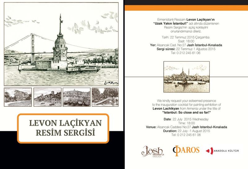 Levon Laçikyan Resim Sergisi